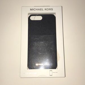 Brand new black/gold Michael Kors 7plus phone case